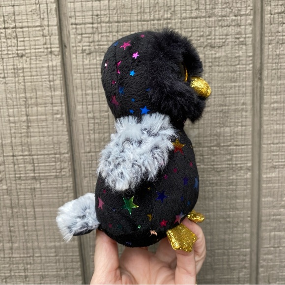 Ty Rainbow and Black Plush Owl Toy Set - Picture 11 of 16